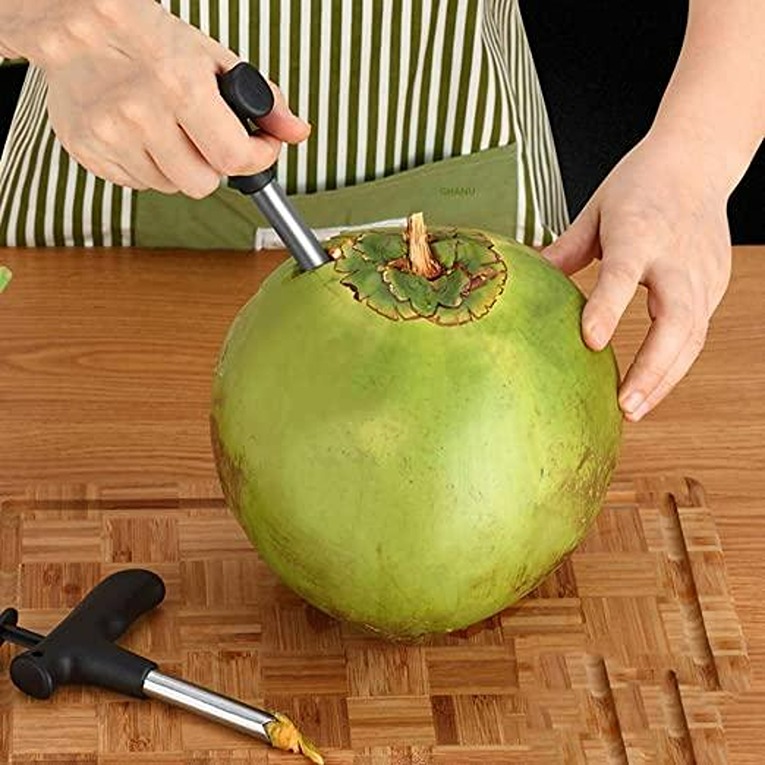 Coconut Opener Bundle Drill Cutter Cleaning Stick Tap Hot, 1pc