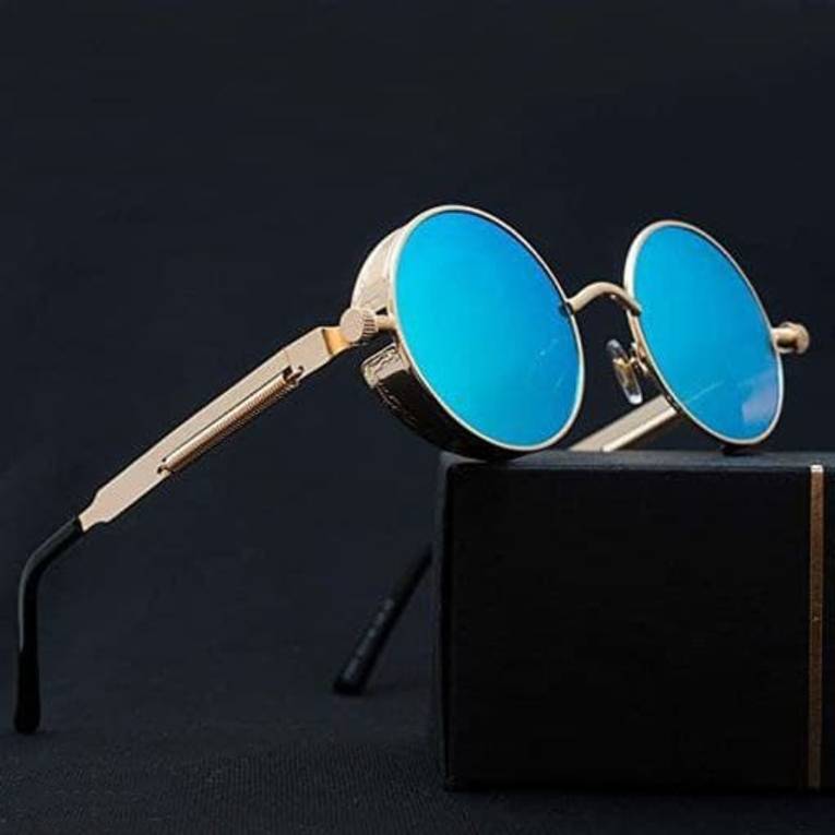 Steampunk Sunglasses For Men And Women, Blue