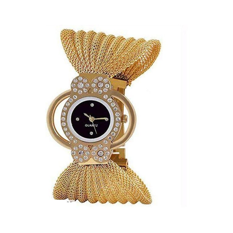 Designer Women Watch, Golden, 20mm Dial
